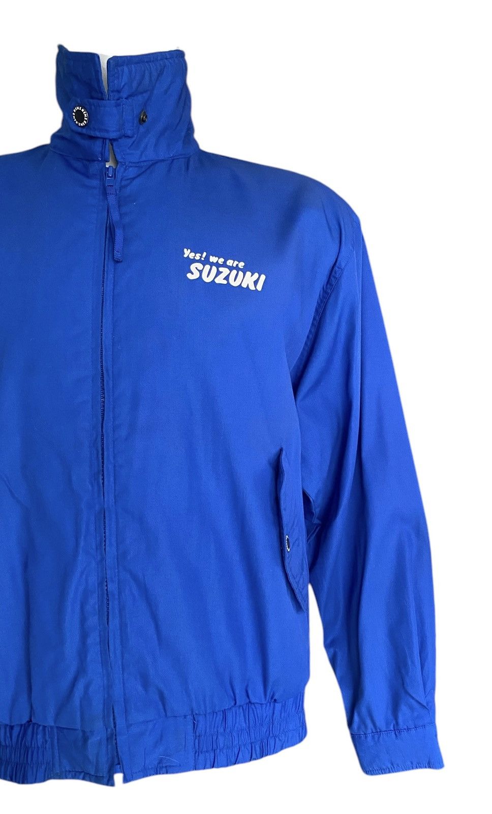 All Sport × Vintage SUZUKI Apparel Collection Zipper Jacket Cotton Size US L / EU 52-54 / 3 - 2 Thumbnail