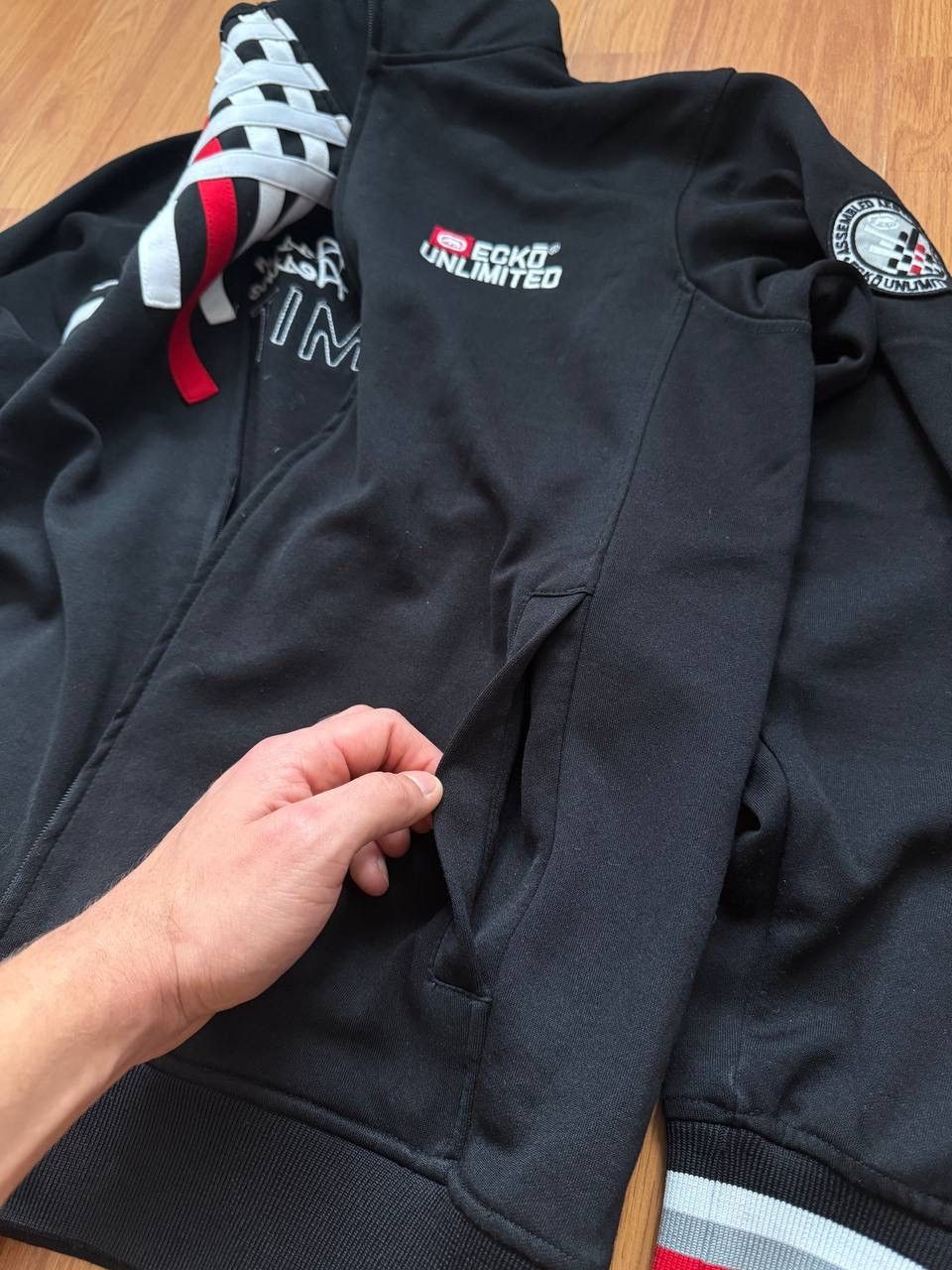 Ecko Unltd. Vintage Ecko Unltd Track Jacket big logo Zip Up Y2K Size US S / EU 44-46 / 1 - 11 Thumbnail