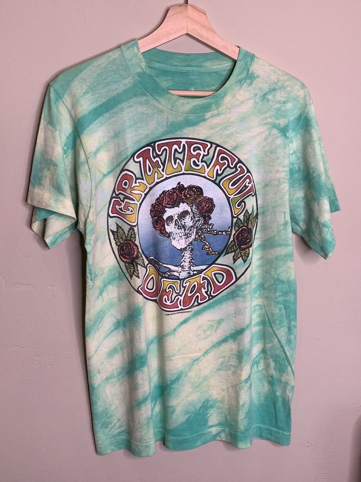 Grateful Dead RARE Vintage 80’s Grateful Dead Bertha Single Stitch T-Shirt Size US XL / EU 56 / 4 - 1 Thumbnail