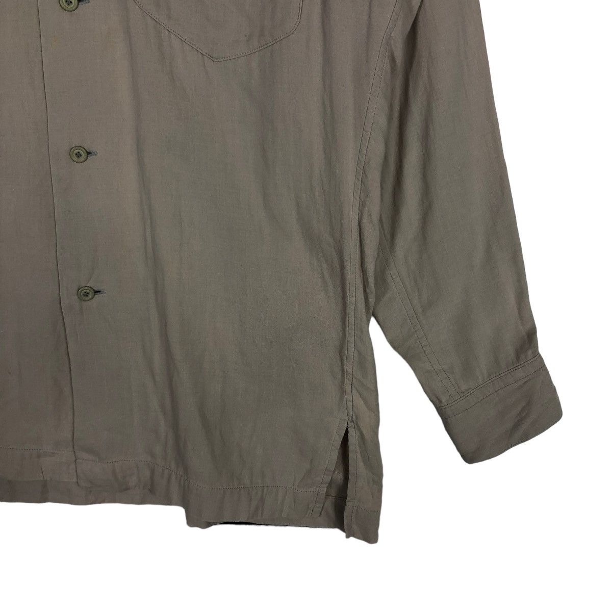 Issey Miyake 🔥 VINTAGE ISSEY MIYAKE RAYON MANDARIN SHIRTS Size US M / EU 48-50 / 2 - 9 Thumbnail