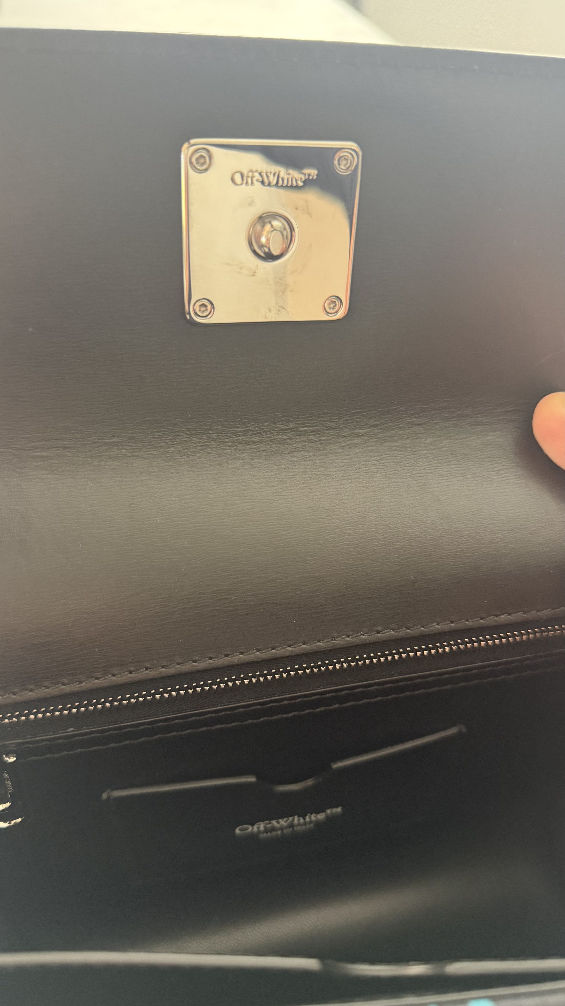Off-White OFF-WHITE Jitney Floral Top Handle Shoulder Bag NWT $1857 Size ONE SIZE - 9 Thumbnail