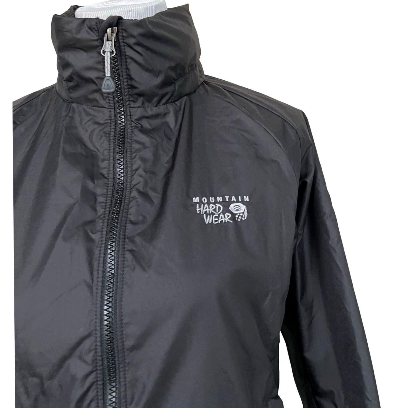 Mountain Hardwear VINTAGE Mountain Hardwear Windbreaker Jacket Windrush Black XS Women’s Packable Hooded Windbreaker Size XS / US 0-2 / IT 36-38 - 4 Thumbnail