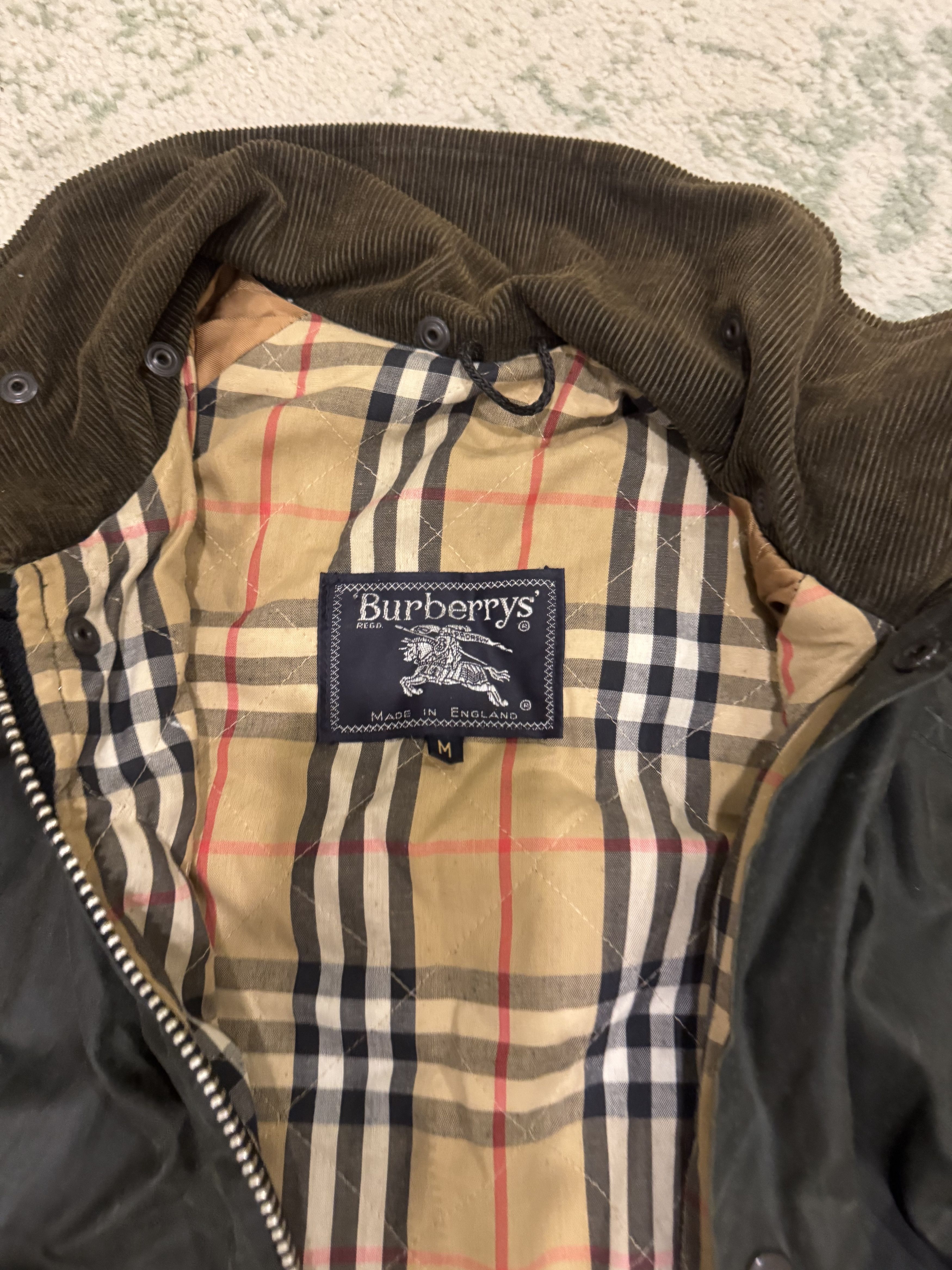 Burberry Burberry Black Military Field Jacket Size US M / EU 48-50 / 2 - 2 Thumbnail