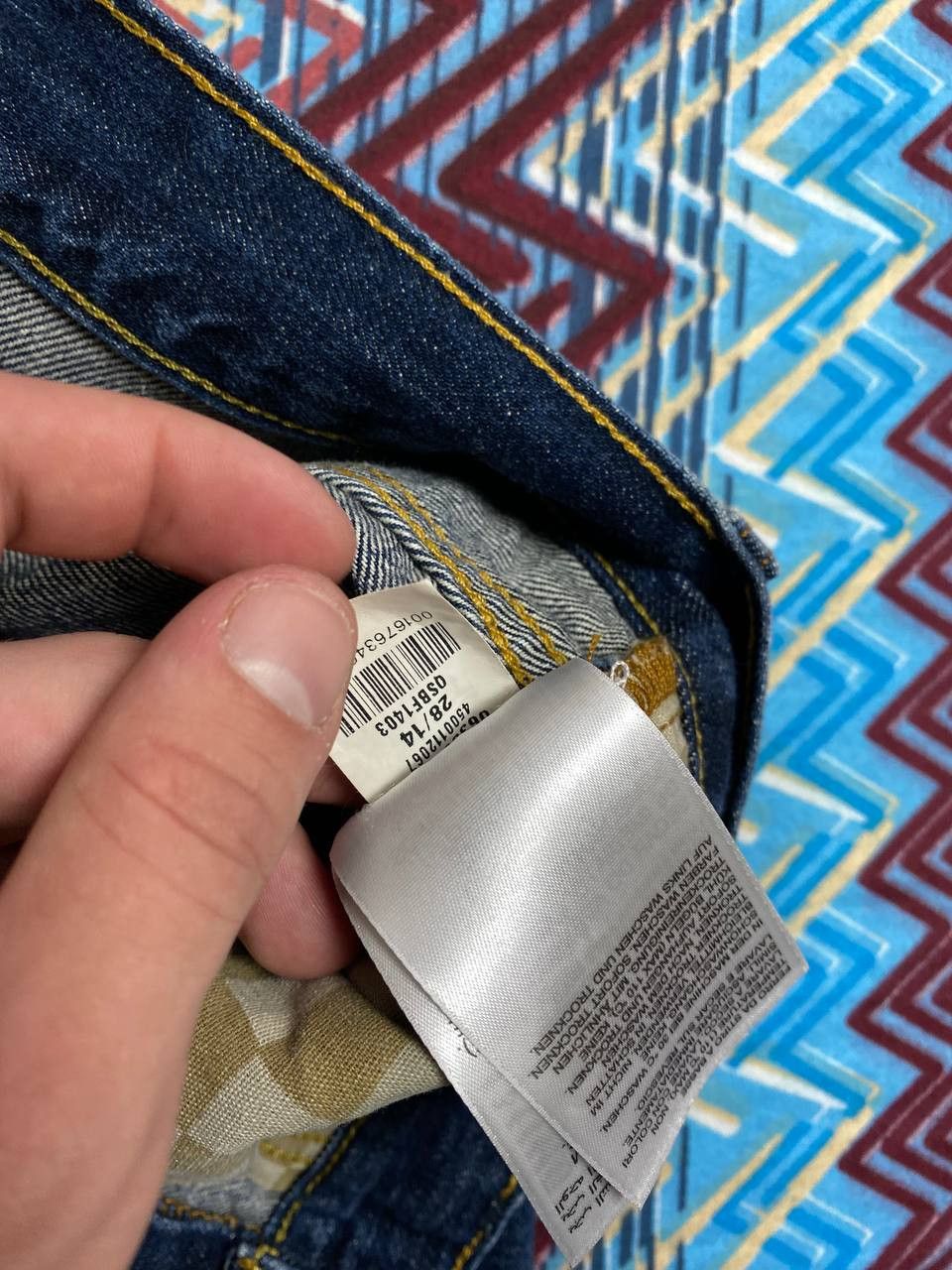 Quiksilver × Vintage Vintage 2000s Quiksilver Baggy Cotton Jeans Men’s Size US 28 / EU 44 - 4 Thumbnail