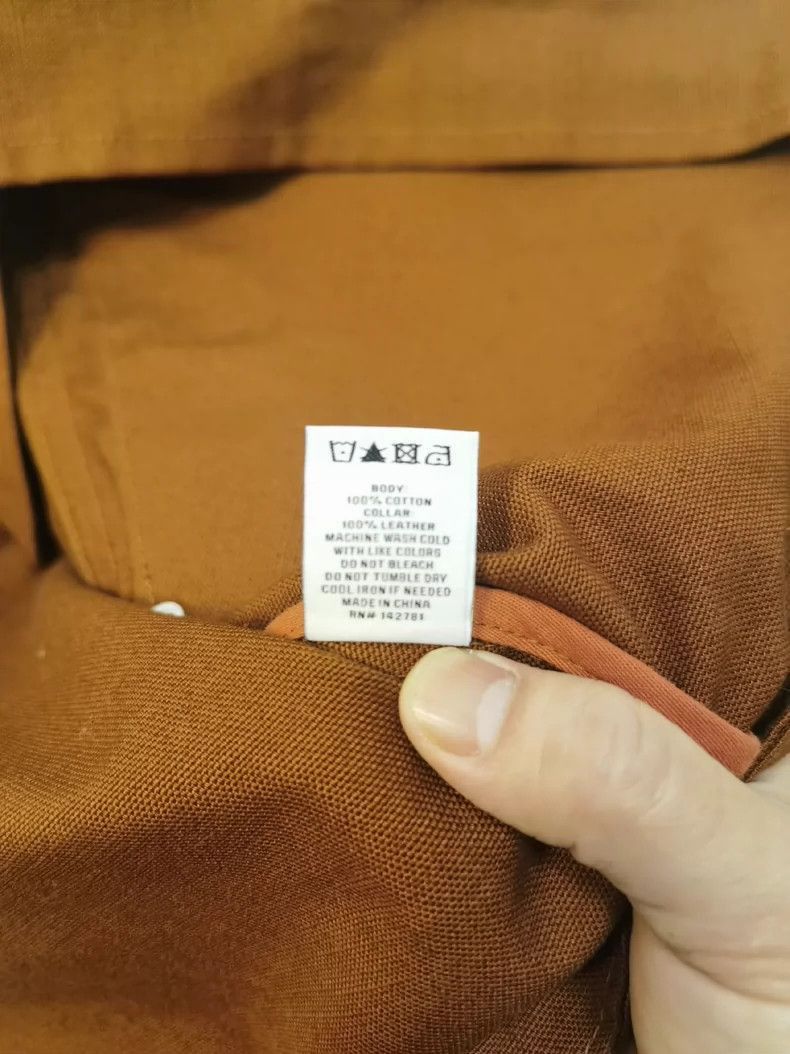 Leon Emanuel Blanck AIMÉ LEON DORE Canvas Flight Jacket - dmc-2508 Size US M / EU 48-50 / 2 - 7 Thumbnail