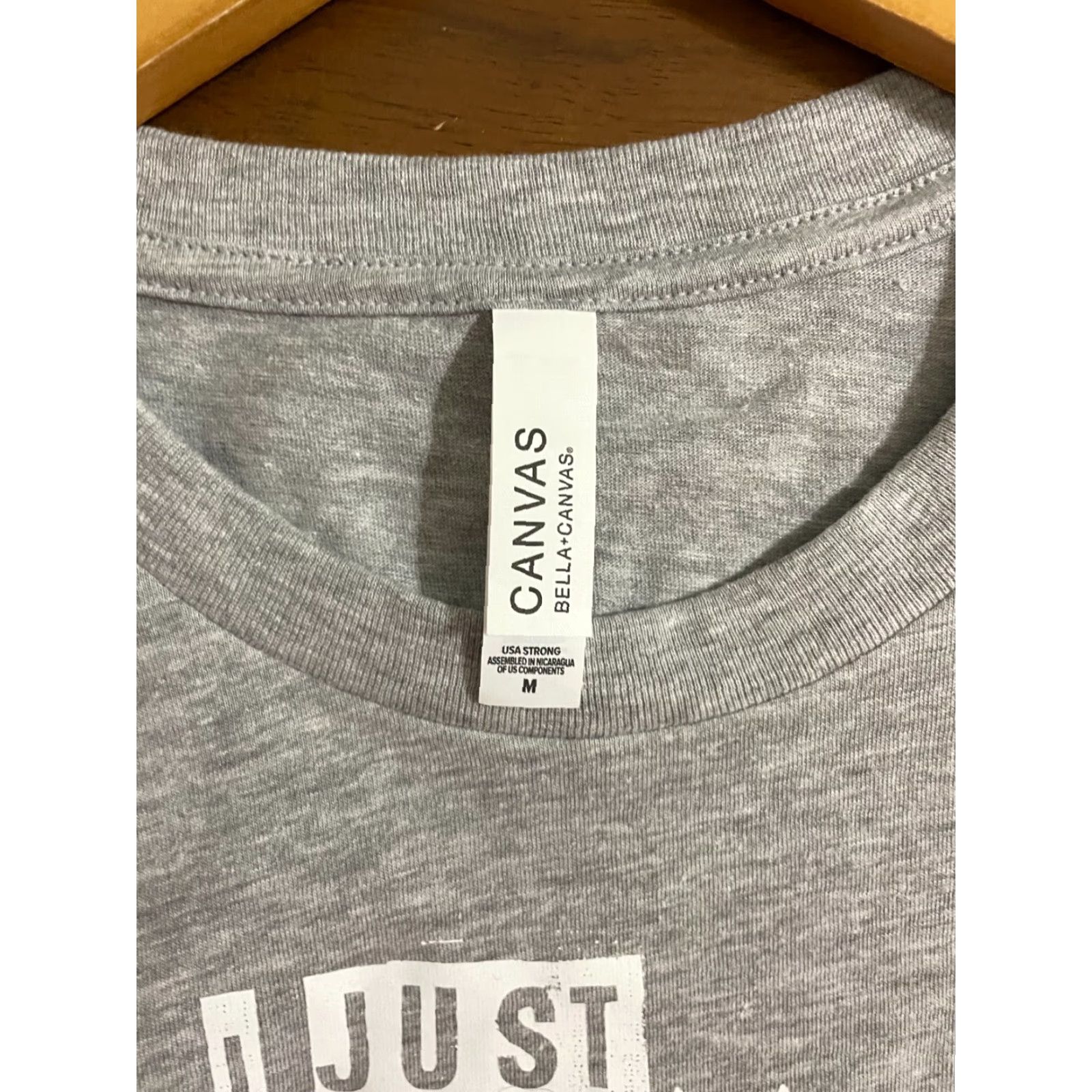 Vintage Canvas Shirt Womens Medium Gray Baseball Softball T-Shirt Size M / US 6-8 / IT 42-44 - 3 Thumbnail