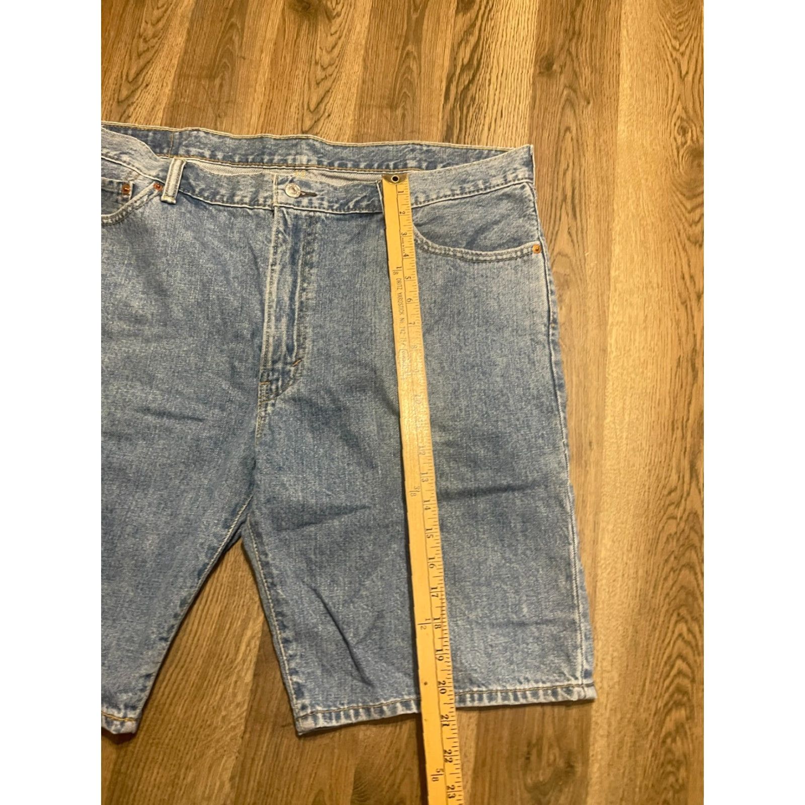 Levi's Levi's 505 Shorts Men's Size 40 Blue Denim Bermuda 5-Pockets Casual Bermuda Pockets Size US 40 / EU 56 - 6 Thumbnail