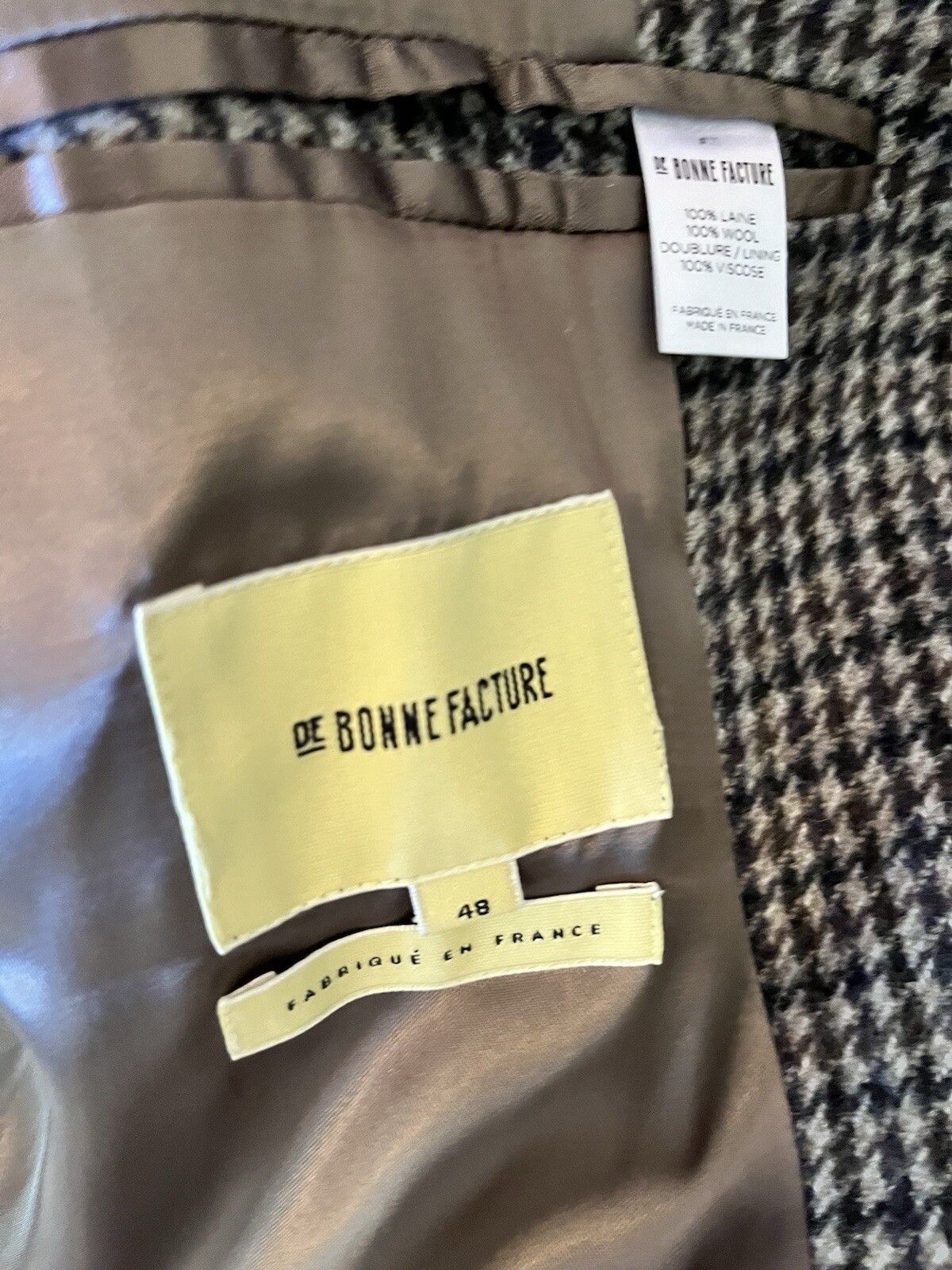 De Bonne Facture De Bonne Facture Tweed Balmacaan Size US M / EU 48-50 / 2 - 9 Thumbnail