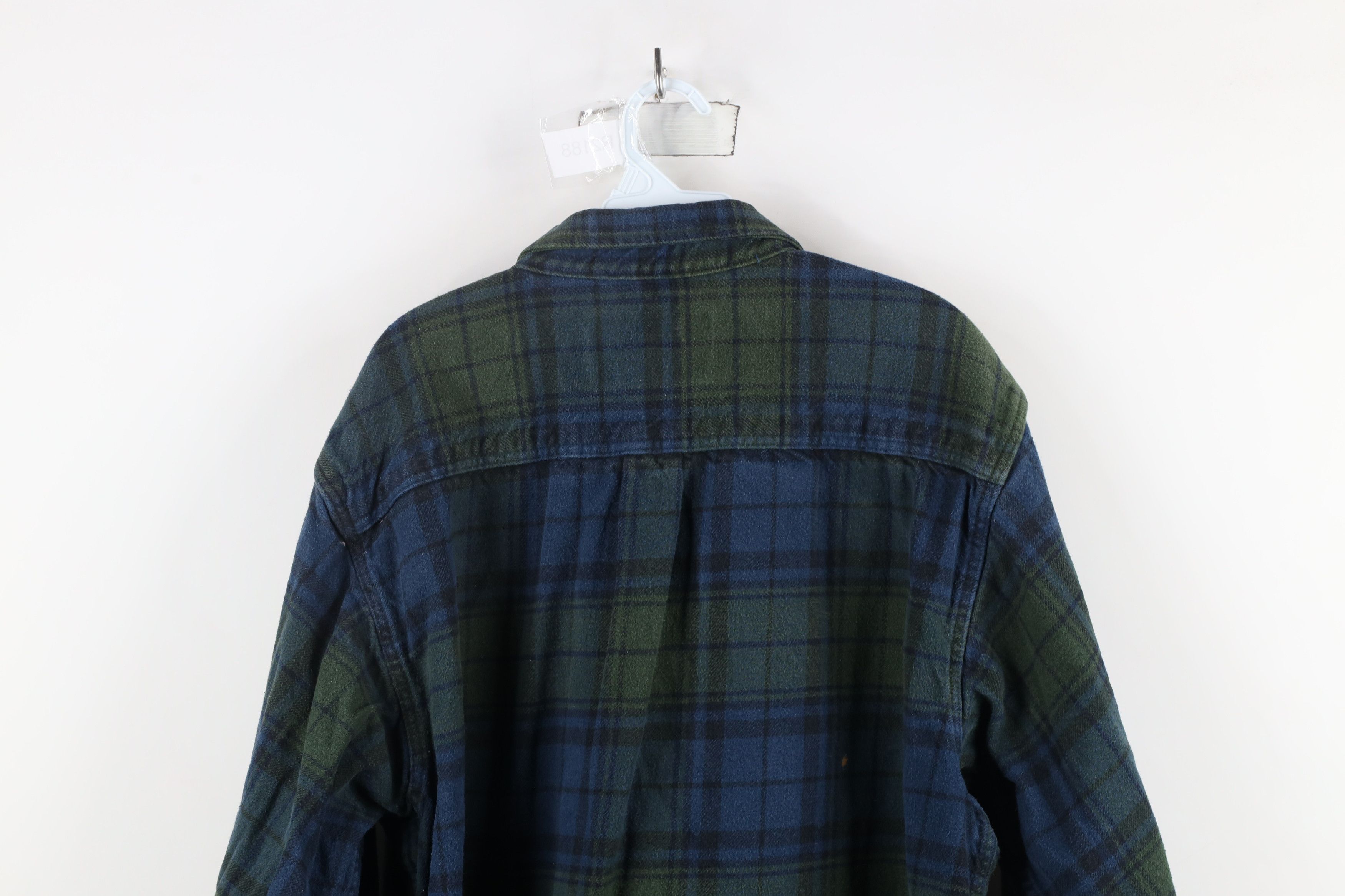 Vintage Vintage 90s Streetwear Heavyweight Flannel Button Shirt Size US XXL / EU 58 / 5 - 14 Thumbnail