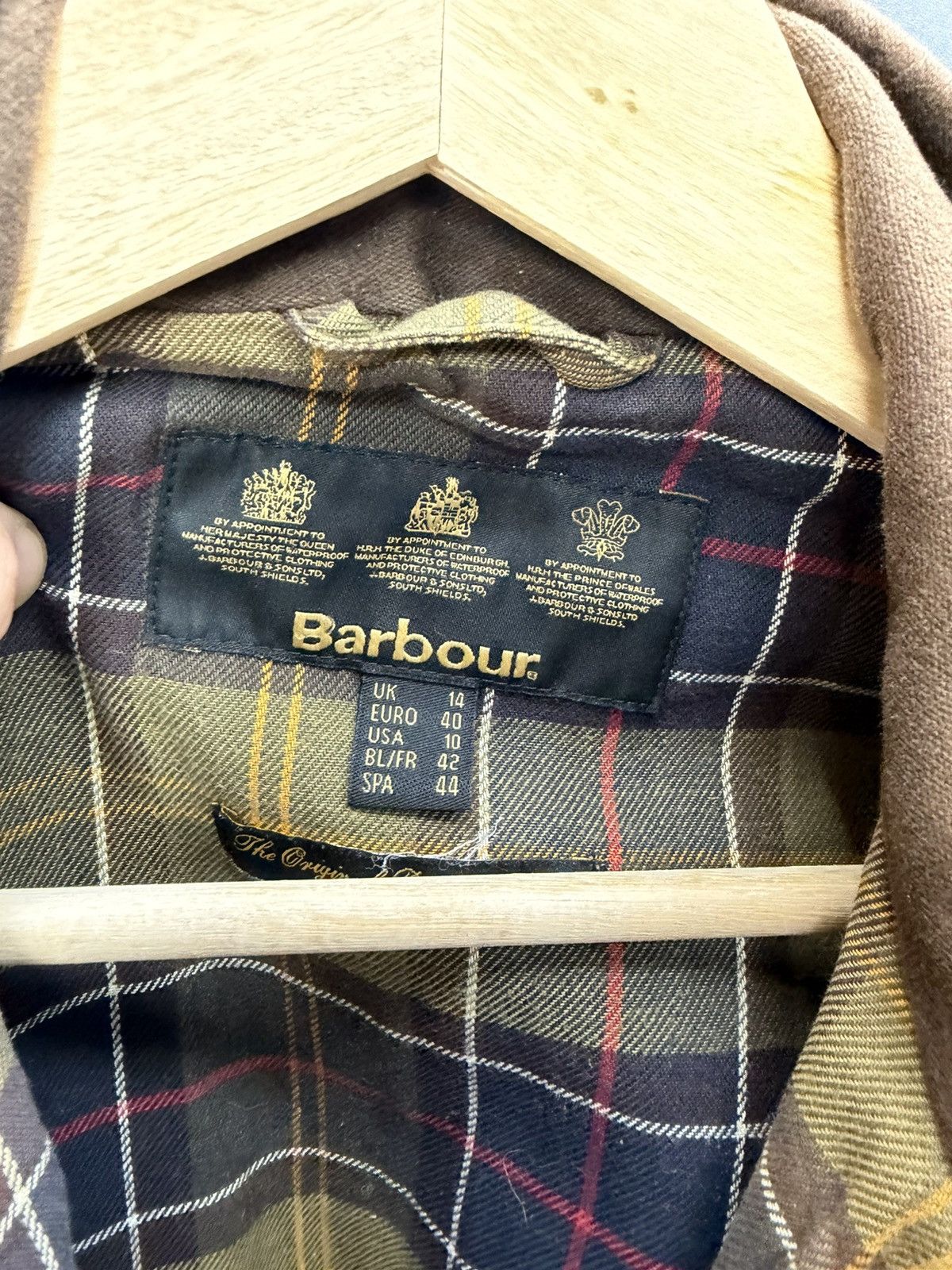 Barbour Barbour Quilted Utility Wax Jacket Size 14 Size L / US 10 / IT 46 - 10 Thumbnail