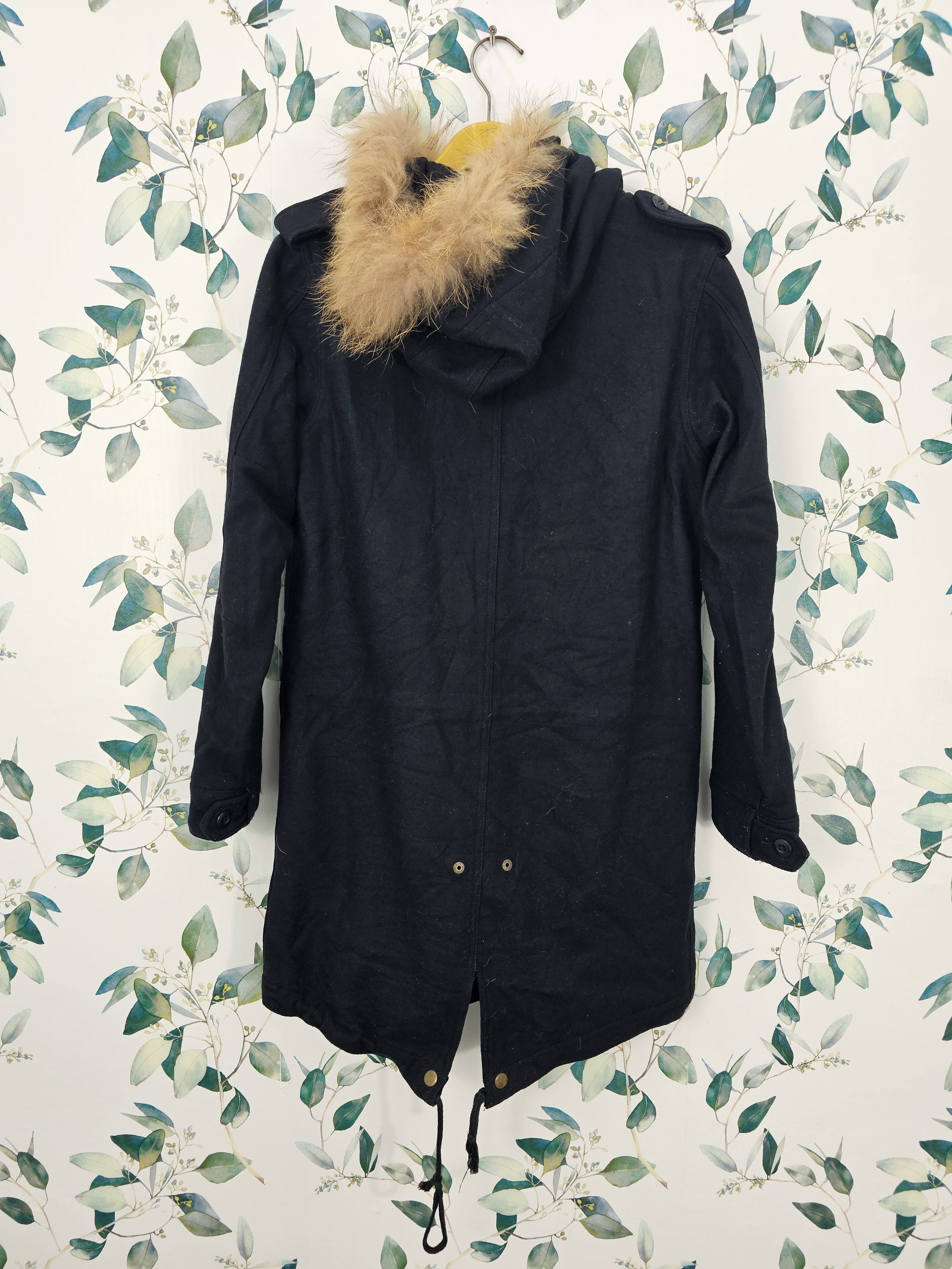 Beams Japan Japanese Brand BEAMS BOY Military Parka Wool Jacket J0115 Size US S / EU 44-46 / 1 - 2 Thumbnail