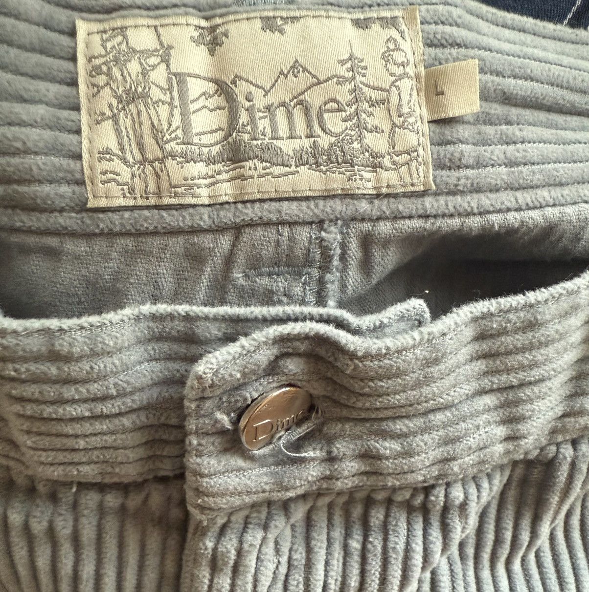 Dime Dime blue Corduroy pants Size US 36 / EU 52 - 4 Thumbnail