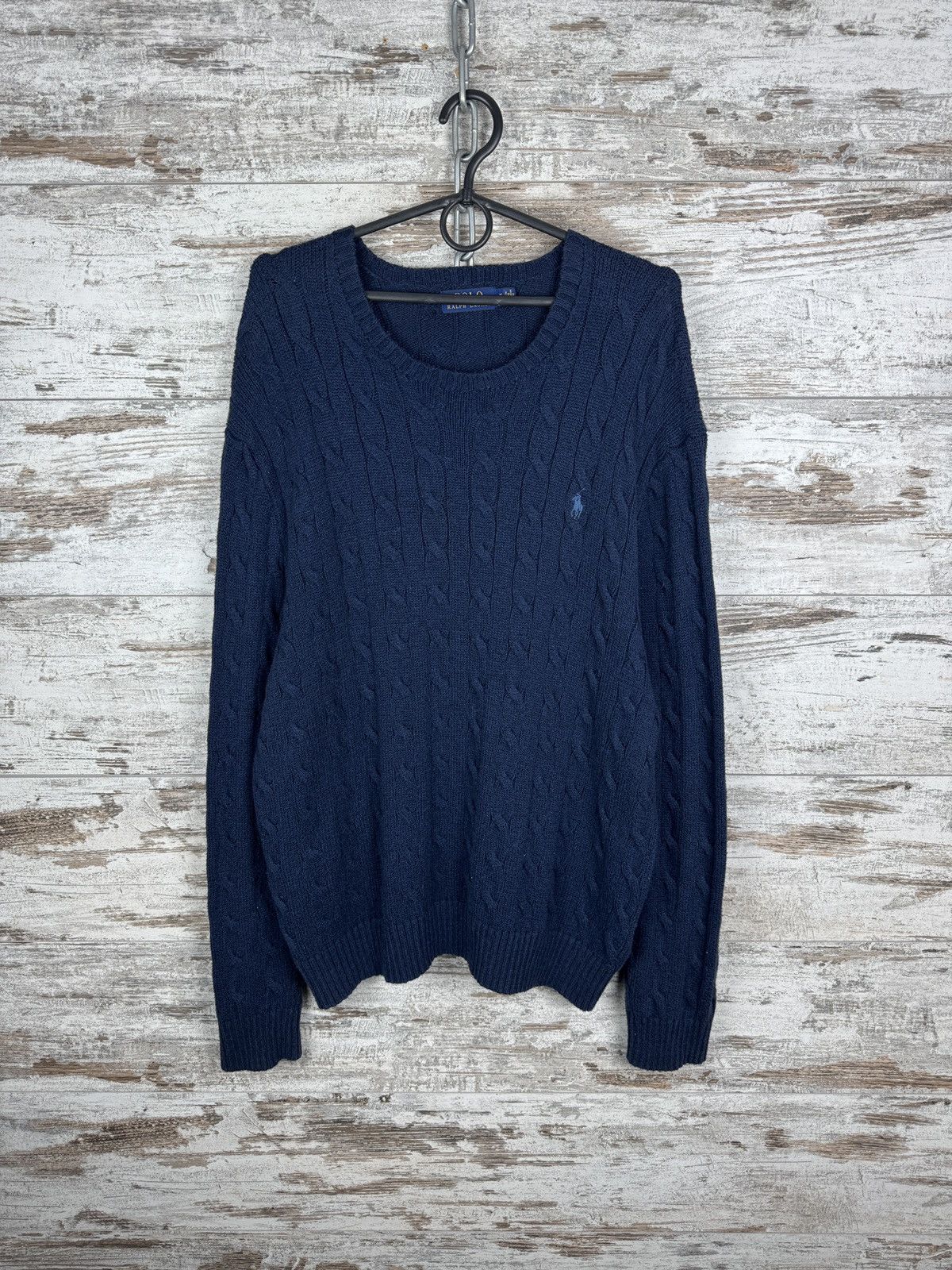 Polo Ralph Lauren Mens Vintage Polo Ralph Lauren sweater knitwear sweatshirt Size US XL / EU 56 / 4 - 1 Thumbnail