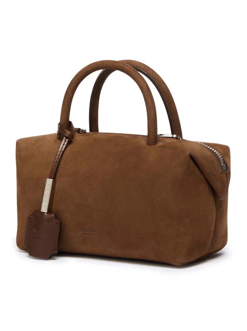 Max Mara MAX MARA Holdall Dark Brown Top Handle Bag New/Authentic Size ONE SIZE - 3 Thumbnail