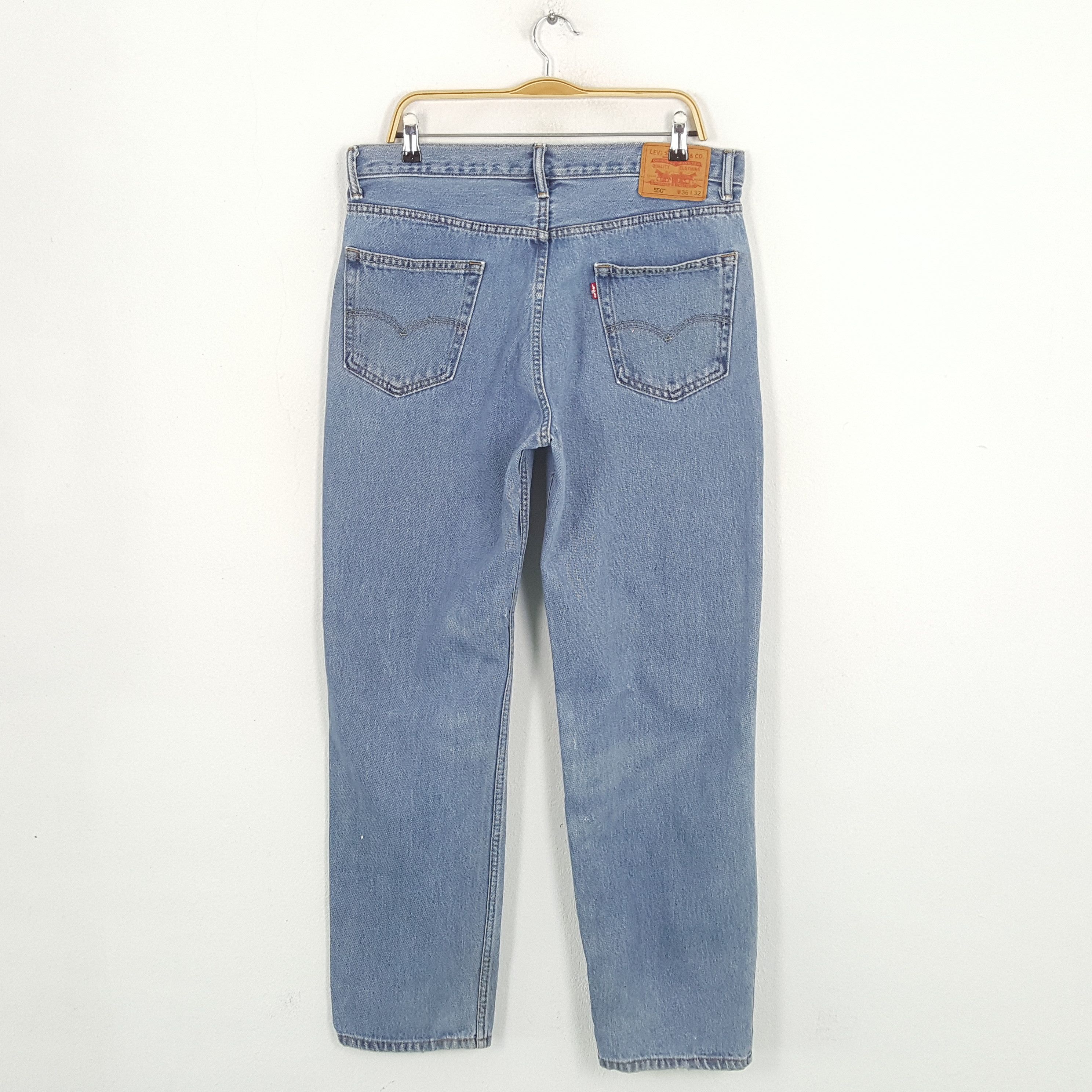 Levi's × Levi's Vintage Clothing Vintage LEVI'S American Kurt Cobain Distressed Style Jean Size US 35 - 4 Thumbnail