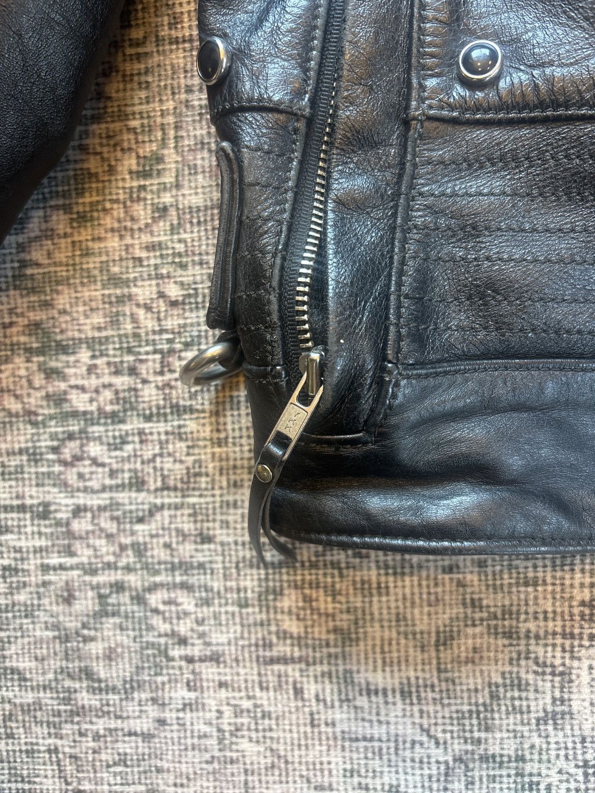 Harley Davidson × Leather × Vintage Vintage Harley Leather Biker Jacket Size US L / EU 52-54 / 3 - 4 Thumbnail