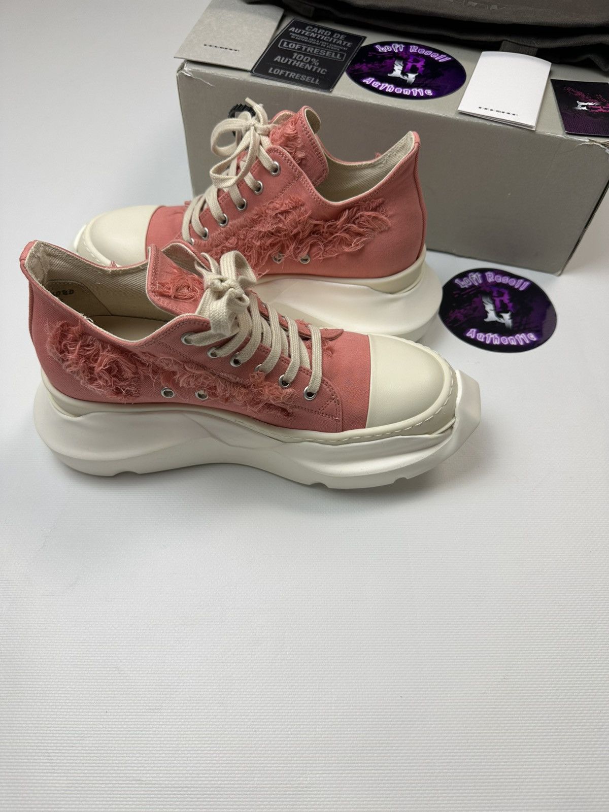 Rick Owens Drkshdw RICK OWENS DRKSHDW PINK size 40,5 fit 40,5/41/41,5 Size US 6.5 / EU 39-40 - 4 Thumbnail