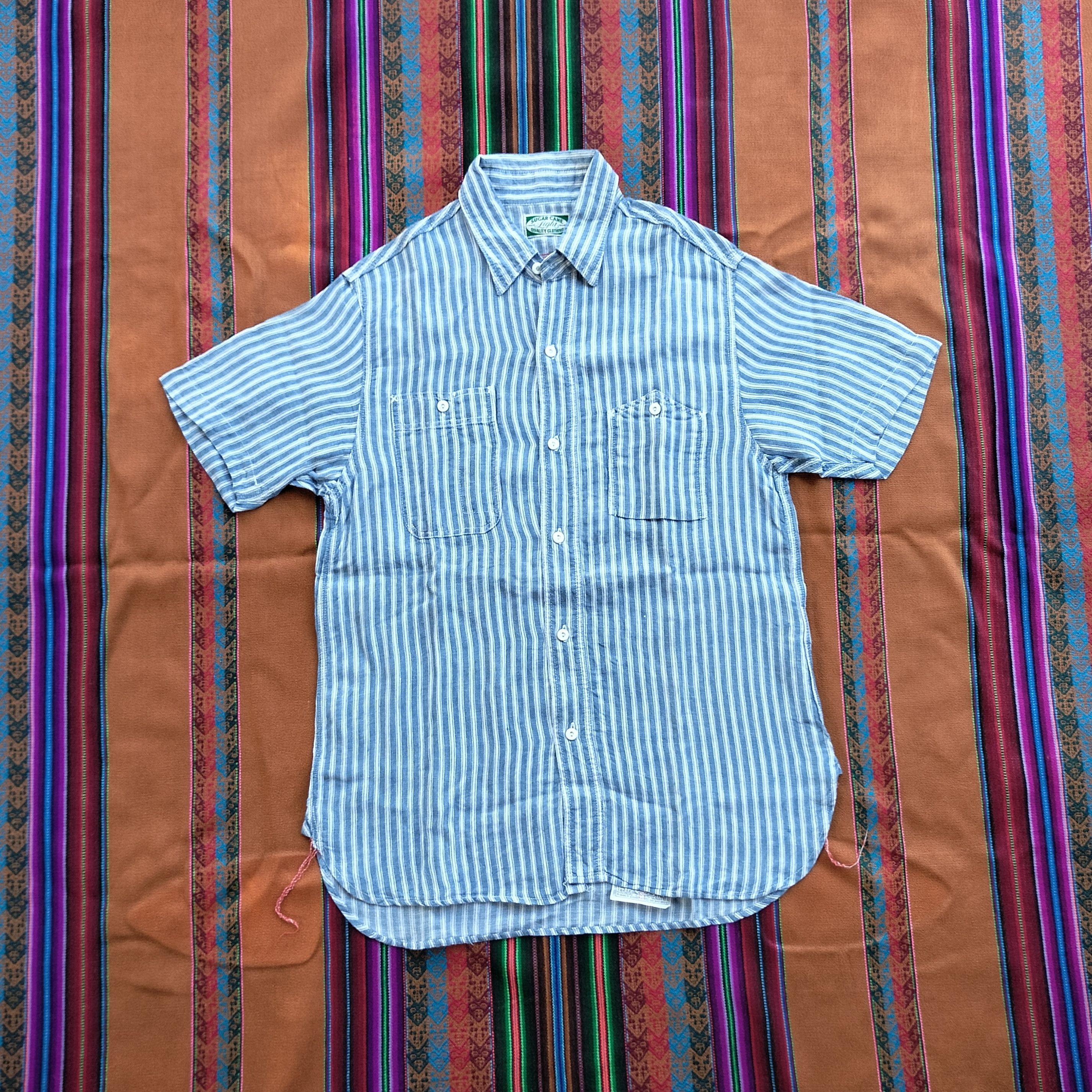 Sugar Cane Vintage sugar cane toyo enterprise japan hickory S/S shirt Size US M / EU 48-50 / 2 - 1 Thumbnail
