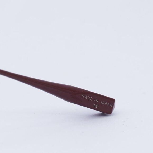 Valentino Valentino V-STUD VLX-122B Eyeglasses Bordeaux 52mm Geometric Size ONE SIZE - 9 Thumbnail