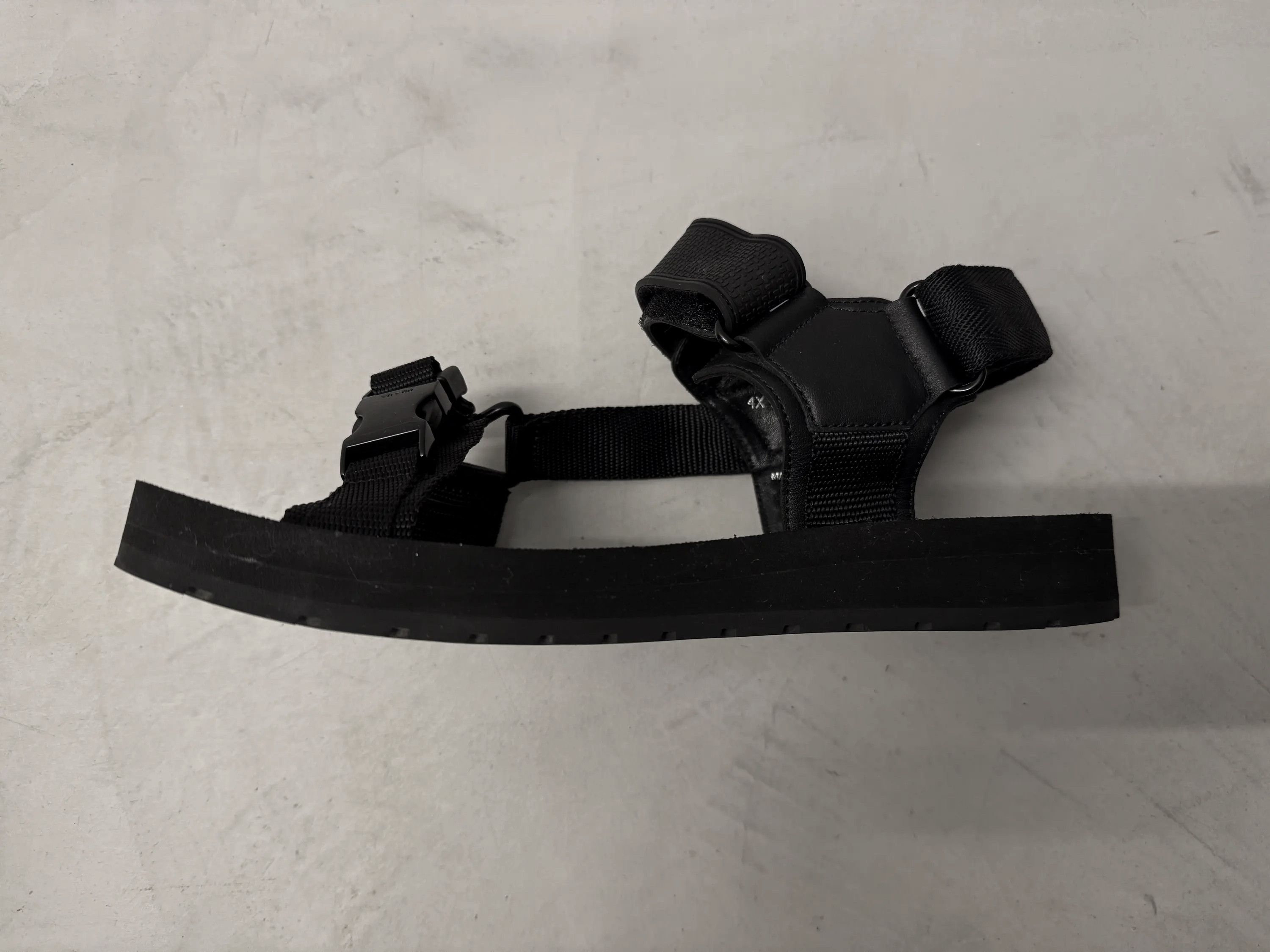 Prada PRADA Black Sandals 4X3107 Size US 8 / EU 41 - 3 Thumbnail