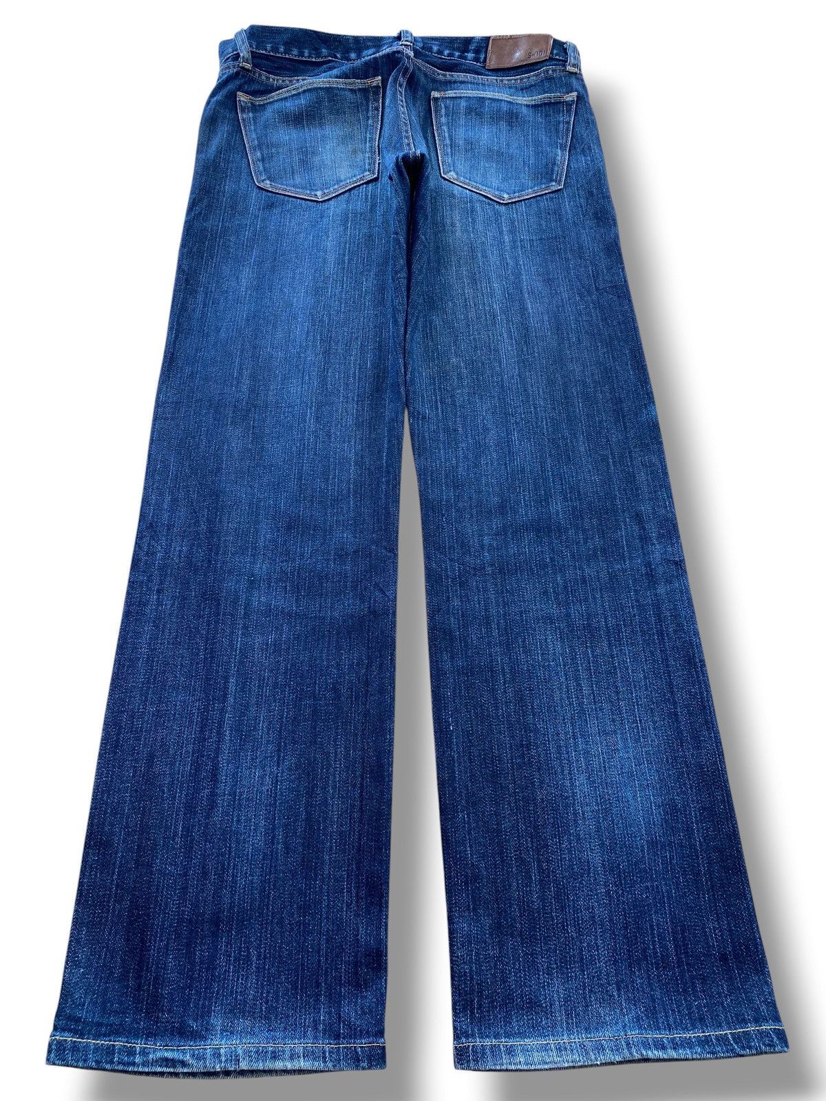 Uniqlo Uniqlo Blue Wash Style Straight Leg Jeans Size US 32 / EU 48 - 3 Thumbnail
