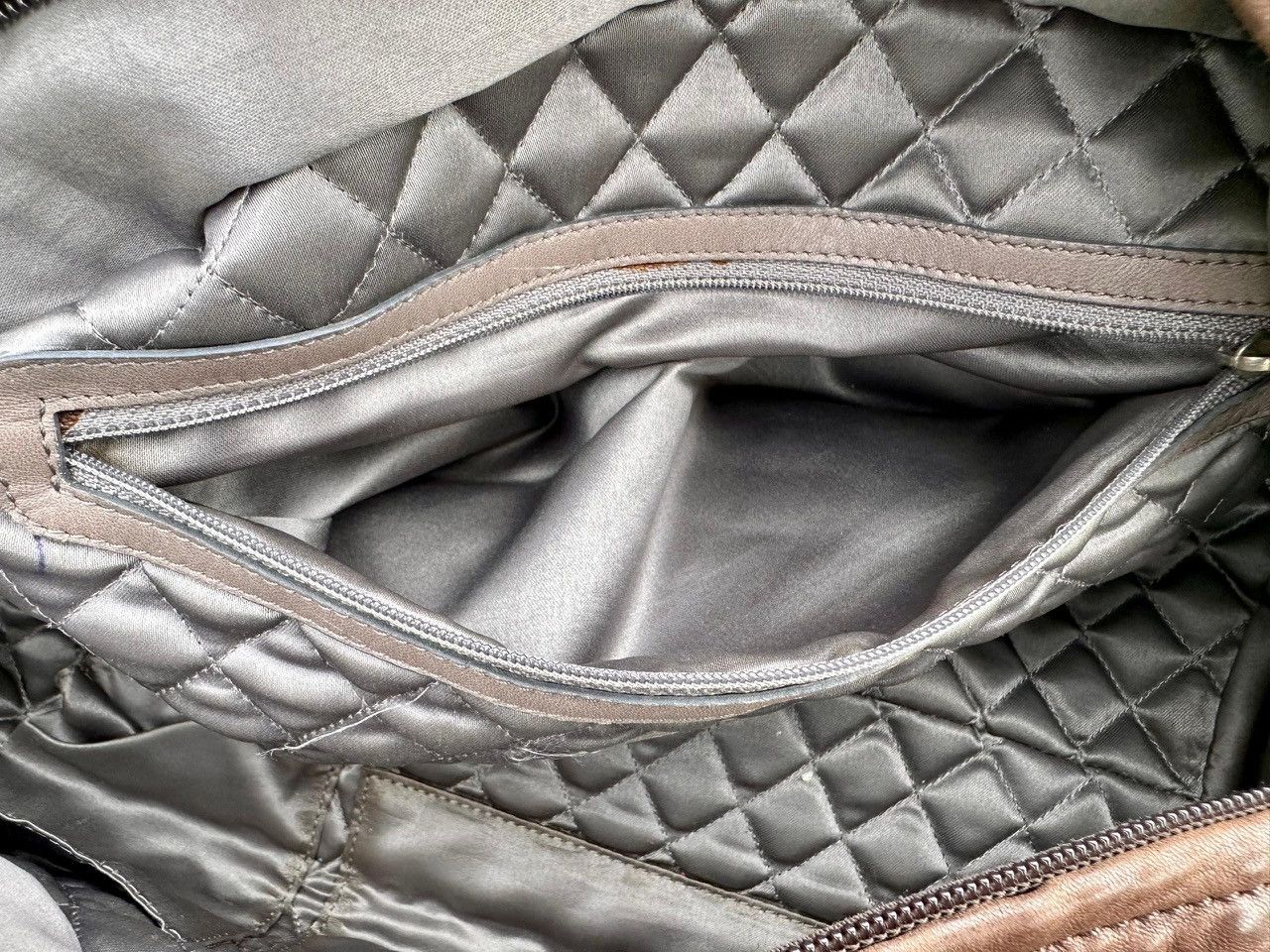 Chanel Authentic Chanel Quilted Lambskin Le Marais Bowler Bag Size ONE SIZE - 6 Thumbnail