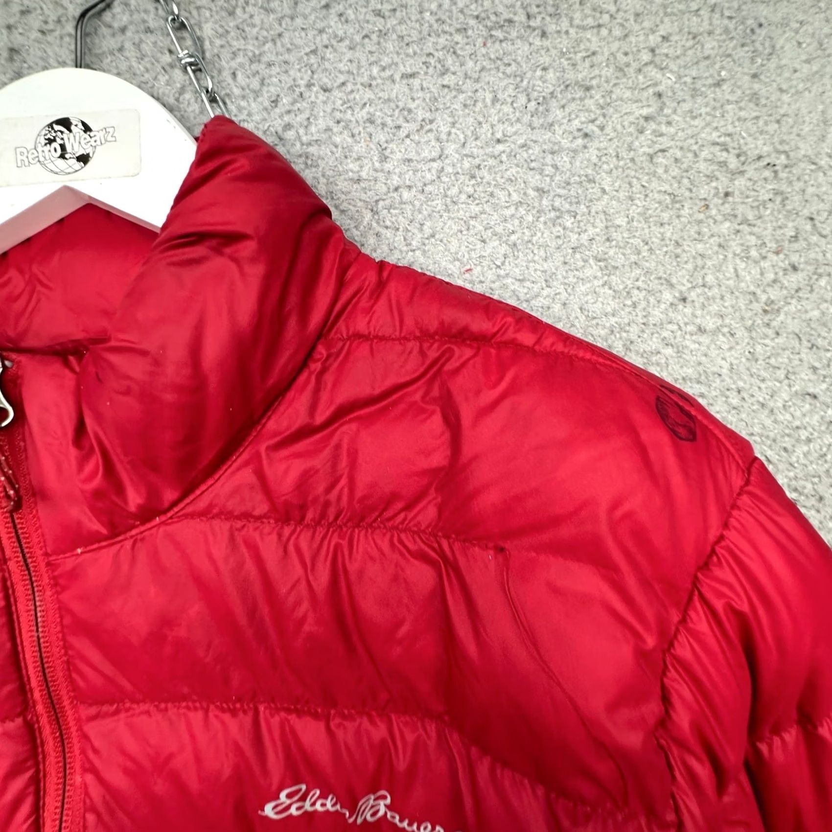 Eddie Bauer Eddie Bauer Down Insulated Puffer Jacket Men XL Red Full Zip STAINED Size US XL / EU 56 / 4 - 7 Thumbnail