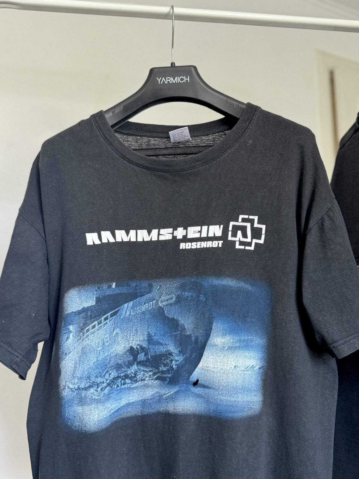 Band Tees Vintage 2005 Rammstein “Rosenrot” American T Shirt Tag Tee Size US L / EU 52-54 / 3 - 2 Thumbnail