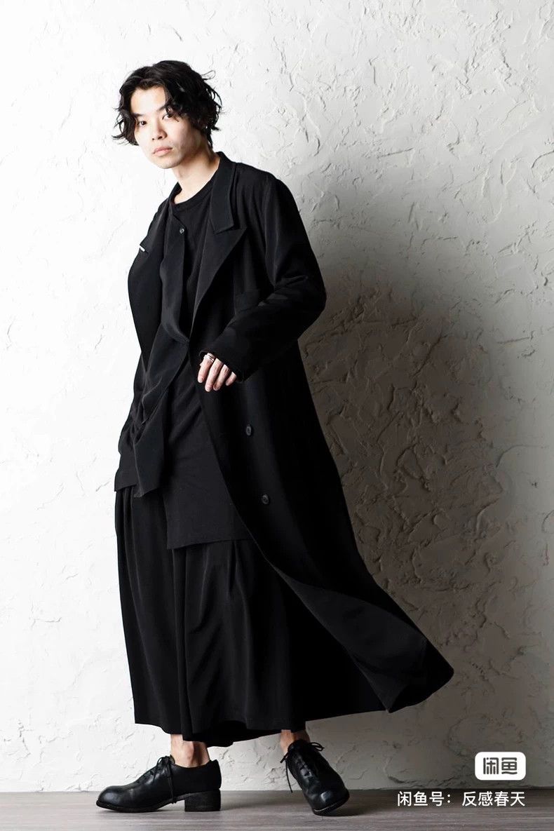 Yohji Yamamoto Yohji Yamamoto size 2 20SS Triacetate Drawstring Pleated Tr Size US 28 / EU 44 - 3 Thumbnail