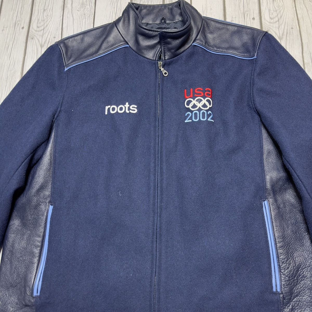 Roots Vintage Team USA 2002 Olympics jacket Size US XL / EU 56 / 4 - 3 Thumbnail