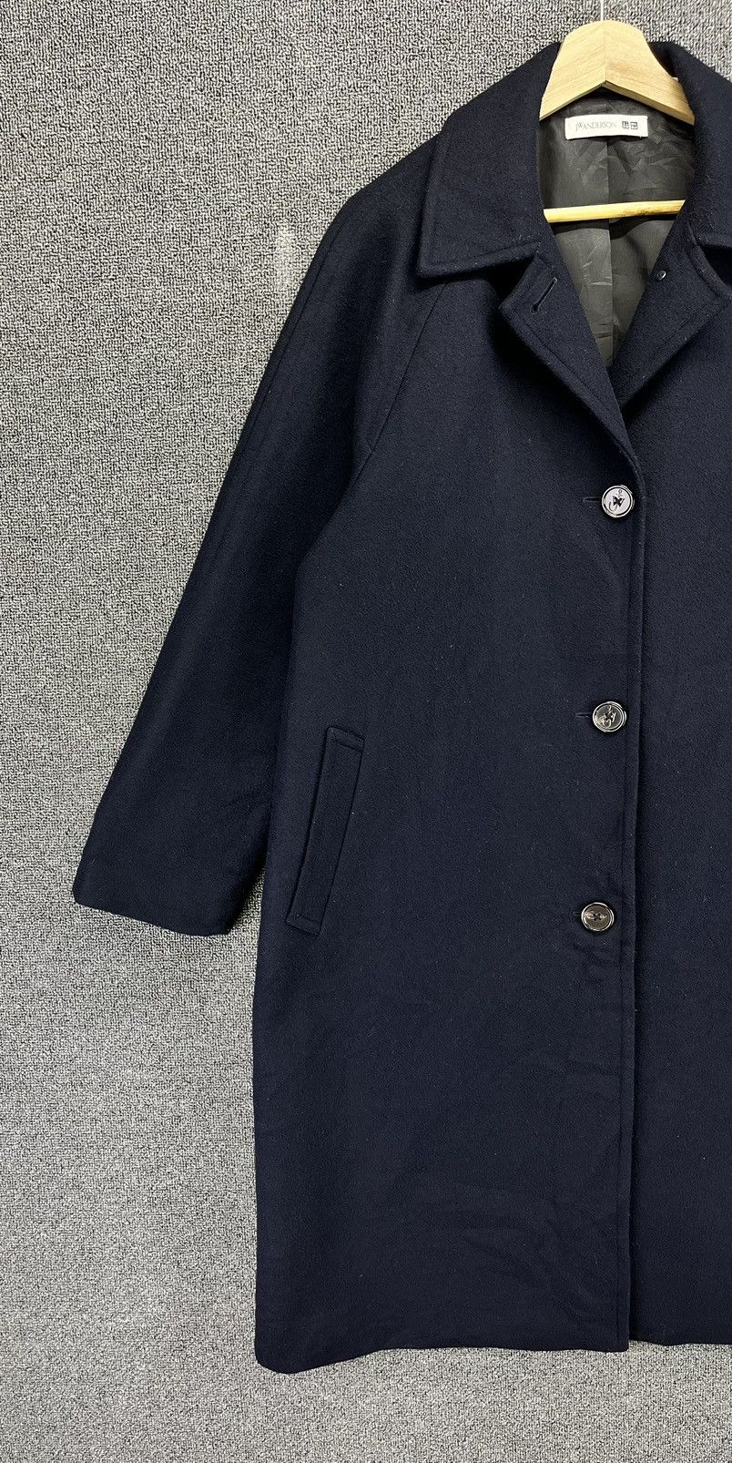 JW Anderson × Uniqlo J.W.Anderson Uniqlo Button Up Wool Long Jacket Size US L / EU 52-54 / 3 - 3 Thumbnail