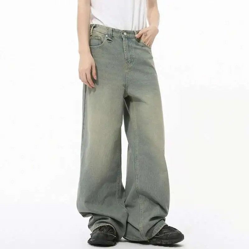Denime × Jean Casual Loose Bottom Denim Size US 32 / EU 48 - 1 Thumbnail
