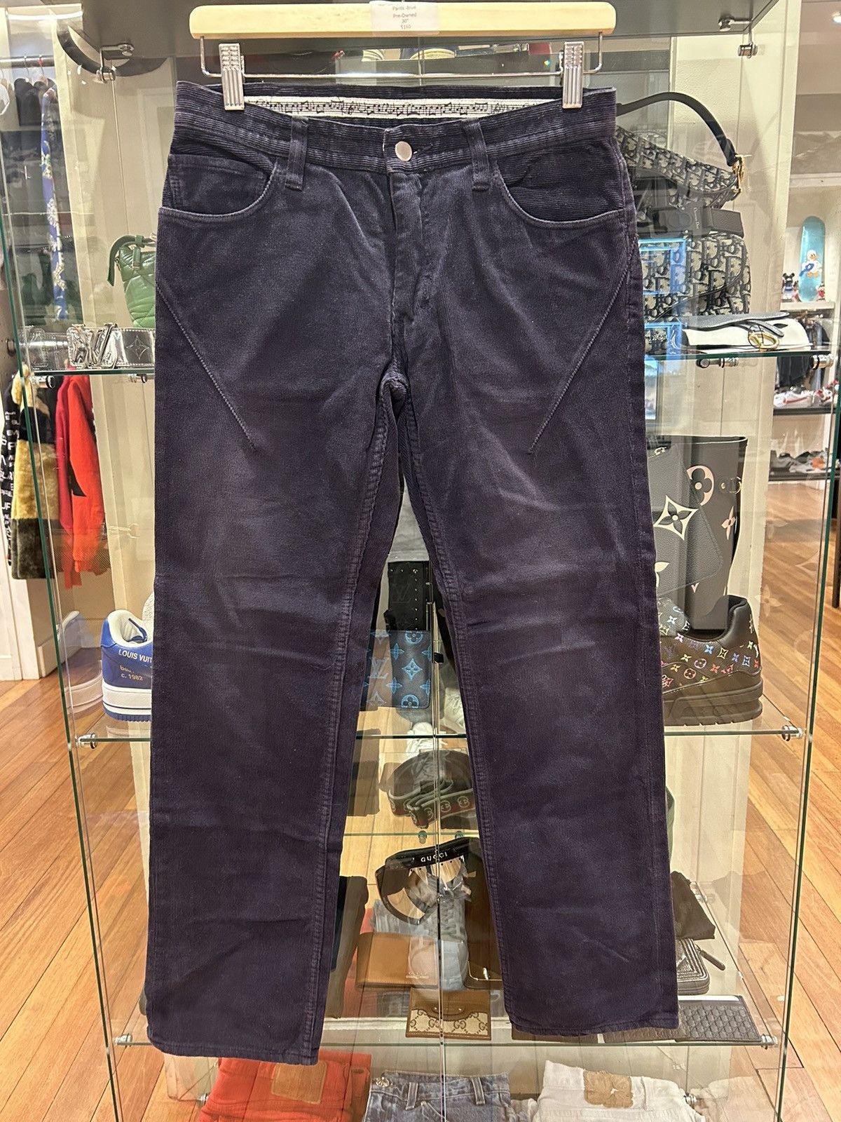 Number (N)ine Number (N)ine Corduroy Pants Indigo Size US 28 / EU 44 - 1 Thumbnail