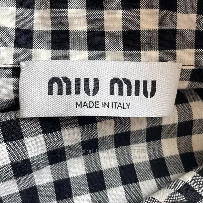 Miu Miu Miu Miu Plaid Button Closure Short Sleeve Shirt i Size XS / US 0-2 / IT 36-38 - 4 Thumbnail