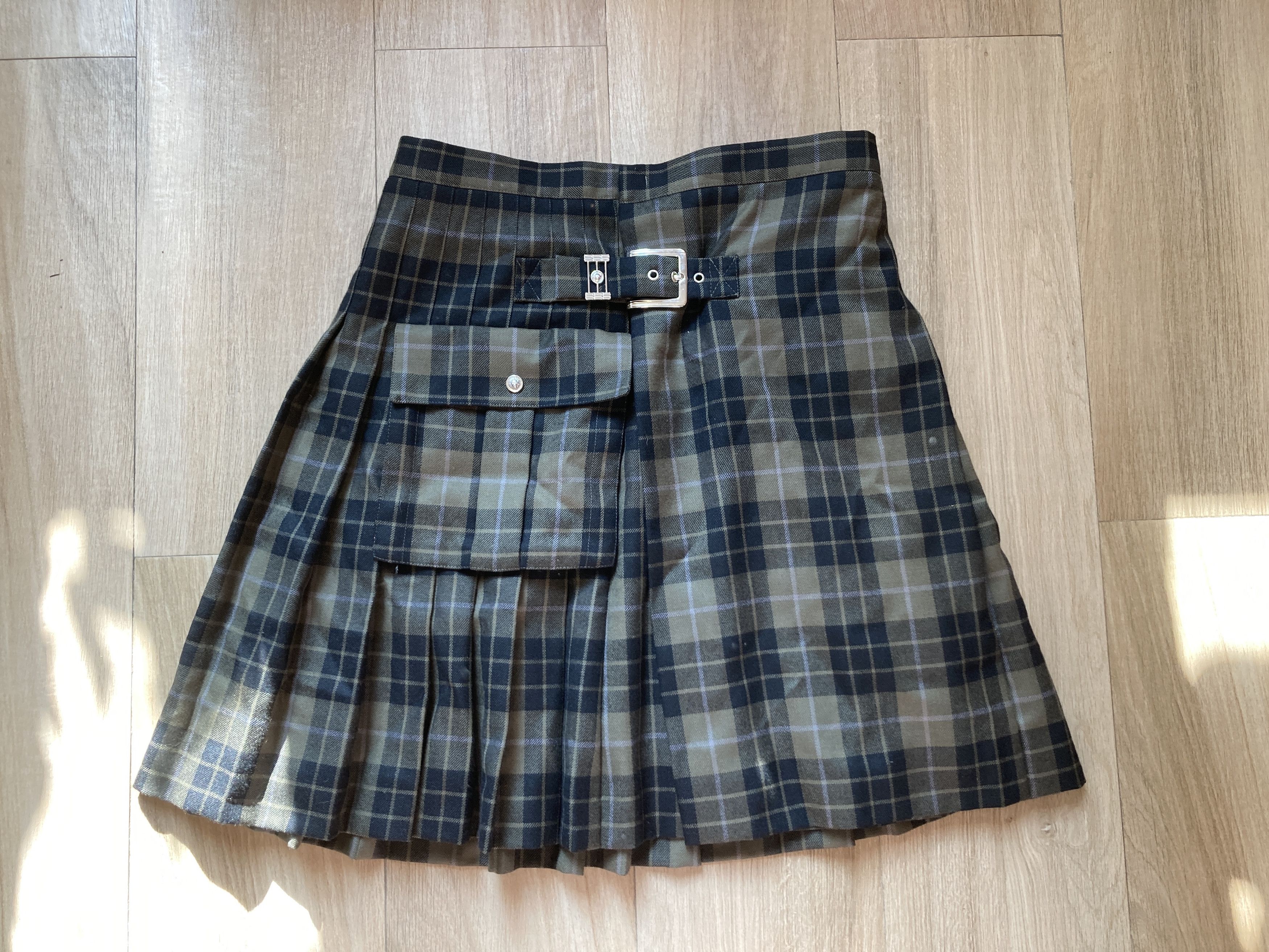 Versus Versace Versus Checkered Kilt Size US 32 / EU 48 - 4 Thumbnail