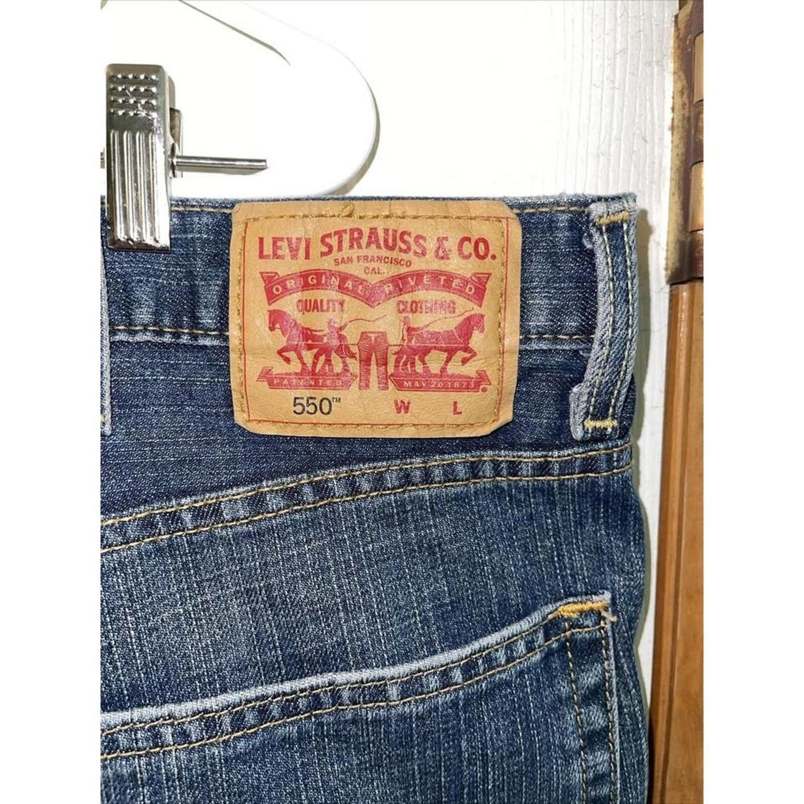 Other Levi's 550 Relaxed Fit Jeans - Classic Denim Size US 32 / EU 48 - 3 Thumbnail