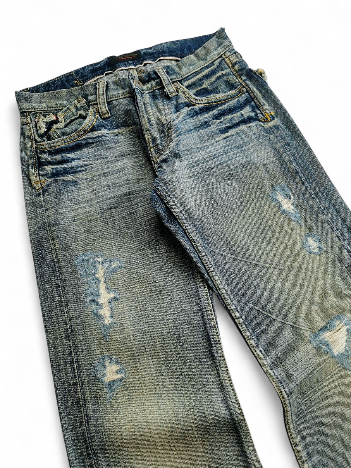 Camel Sweet Camel Selvedge Inner Waist Like Tornado Mart Tribal Size 27" / US 4 / IT 40 - 4 Thumbnail