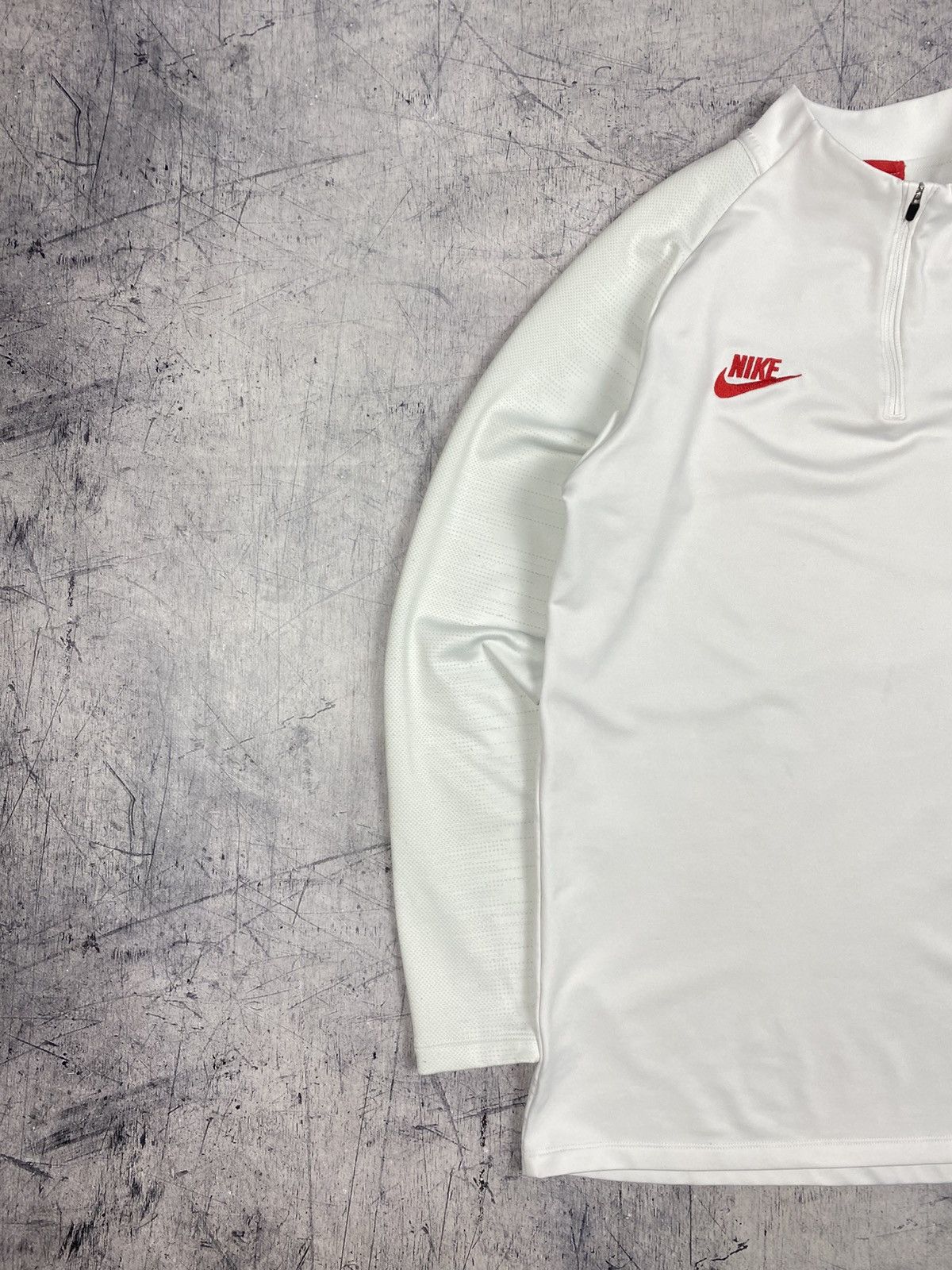 Nike Nike Paris Saint-Germain 2019-20 Vaporknit 1/4 Zip Drill Top Size US L / EU 52-54 / 3 - 3 Thumbnail