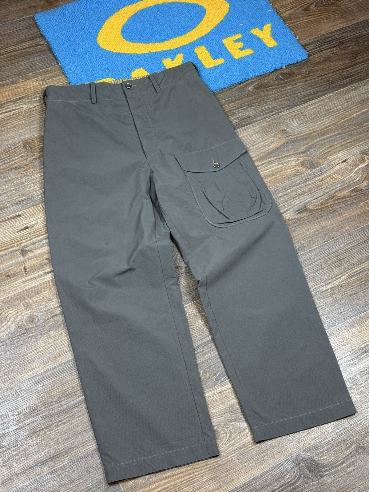 Uma Wang Uma Wang Gray Paxton Cargo Light Pant size M Size US 32 / EU 48 - 2 Thumbnail