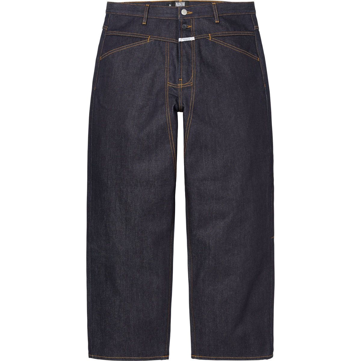 パンツ S Logo Rigid Baggy Jean Rigid Indigo Supreme S Logo Rigid Baggy Jean (SS25) - $268