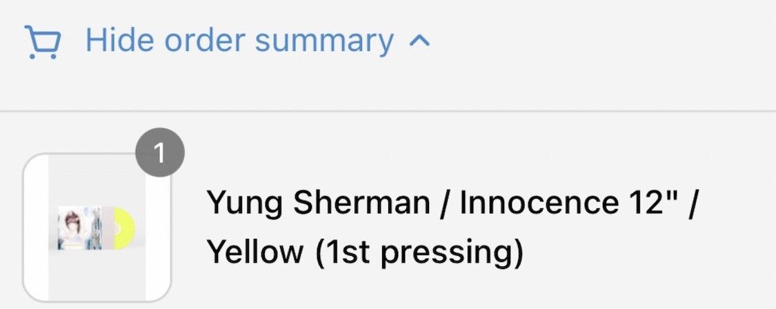 Drain Gang Yung Sherman Innocence V1 Vinyl Size ONE SIZE - 6 Thumbnail