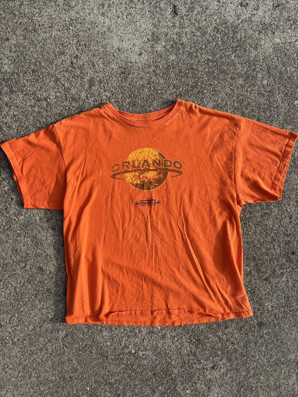 Vintage 90s Orlando Graphic Tee Size US XL / EU 56 / 4 - 1 Thumbnail