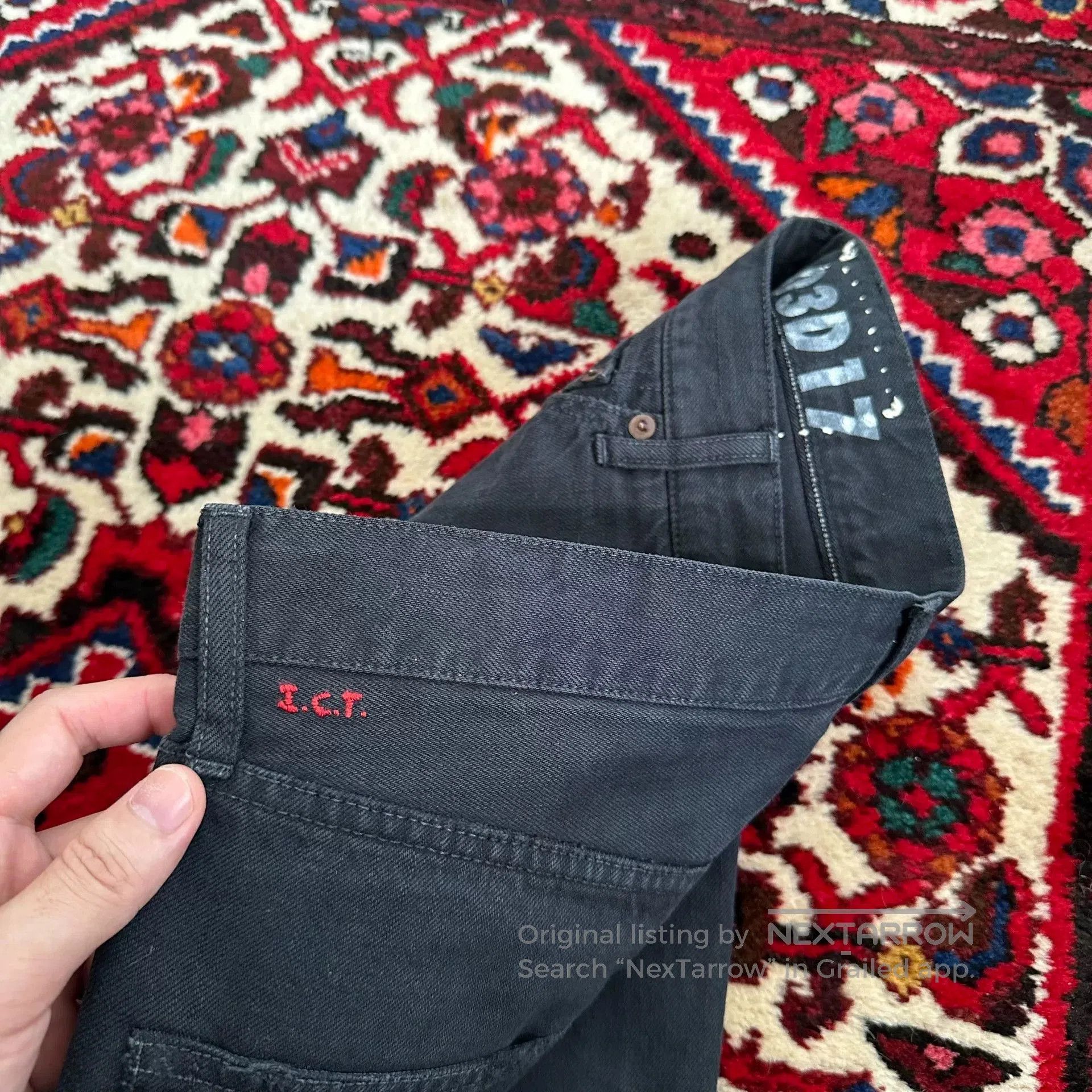 Visvim visvim 19aw black distressed denim jeans. Size US 32 / EU 48 - 7 Thumbnail
