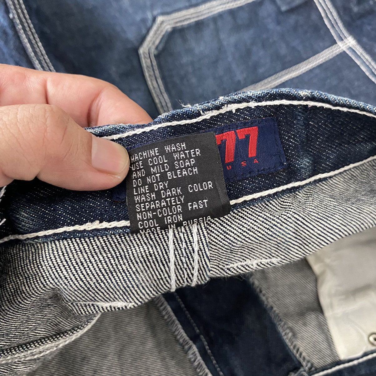 Southpole VTG JzR77 Wide Baggy Carpenter Workwear Jeans JNCO Size US 34 / EU 50 - 23 Thumbnail
