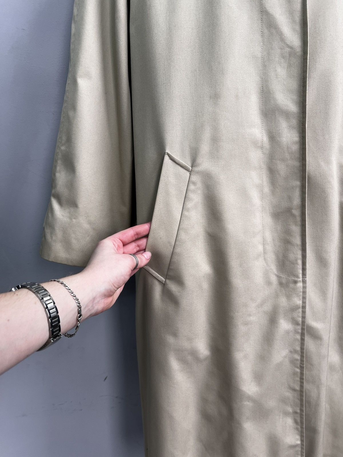 Aquascutum Aquascutum classic London Jacket Beige Vintage Coat Size US M / EU 48-50 / 2 - 5 Thumbnail