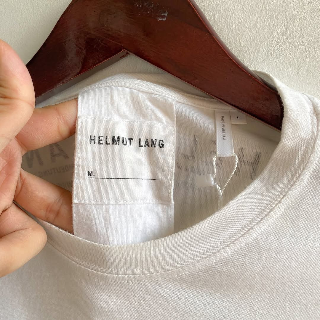 Helmut Lang Helmut Lang White Tees Size US L / EU 52-54 / 3 - 5 Thumbnail