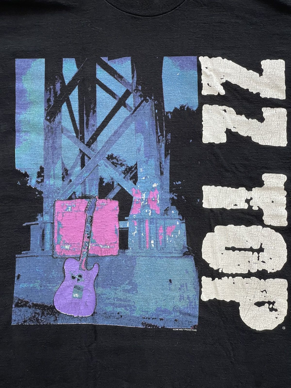 Band Tees Vintage 90s Single Stitched ZZ Top Antenna Band Tees Size US L / EU 52-54 / 3 - 5 Thumbnail