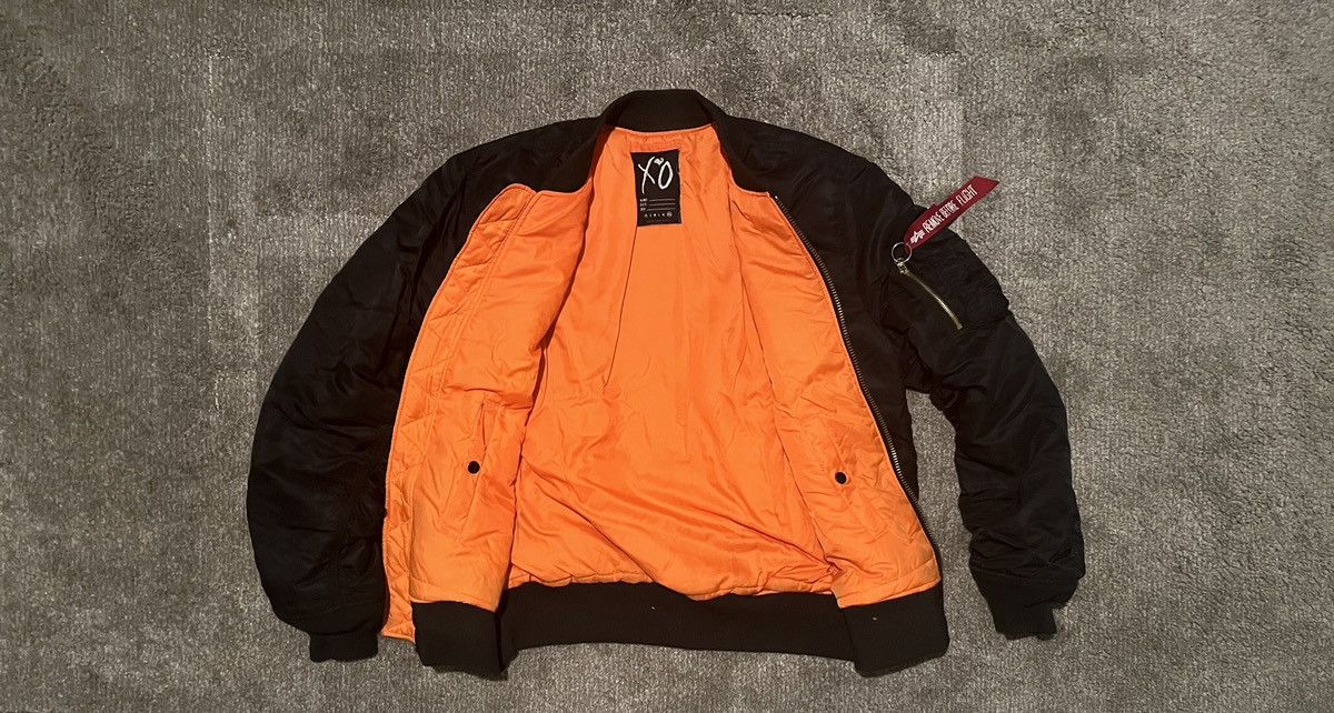 Alpha Industries Alpha Industries x STARBOY The Weeknd MA-1S Bomber Jacket Size US XL / EU 56 / 4 - 2 Thumbnail