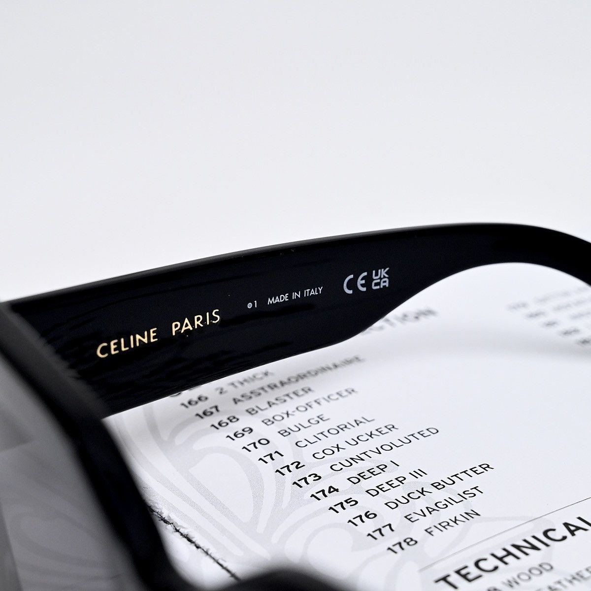 Celine CELINE CL40216U SUNGLASSES Size ONE SIZE - 7 Thumbnail