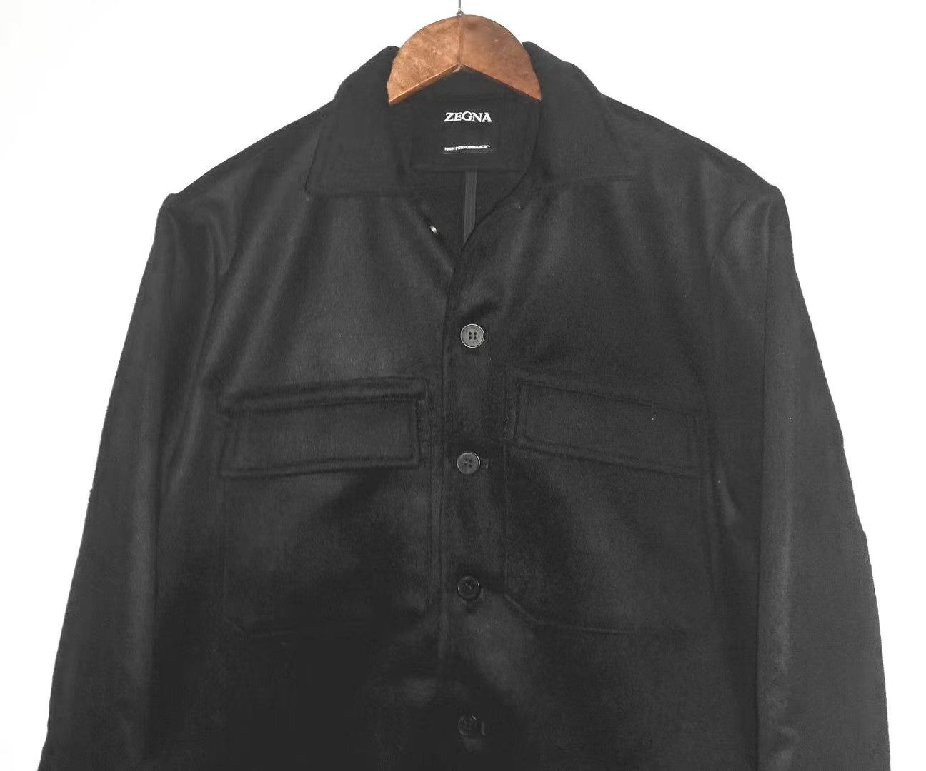 Ermenegildo Zegna Zegna minimalist pure wool top Size US L / EU 52-54 / 3 - 4 Thumbnail